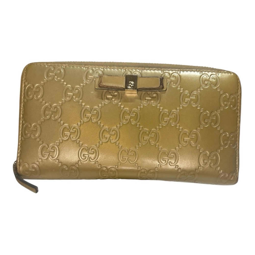 Women's Gucci Wallet Gold - Picture 12 of 12